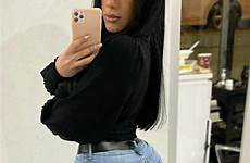 big girl thick sexy women jeans hips asian fashion blue curvy jean choose board