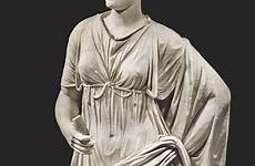 romana draped statues mujer stola antica greece idealism bona tunica int classica escultura romanas waist palla estatuas romano sine manu