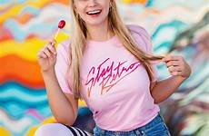 women model blonde roller squatting shorts knee shirt skates wallpaper long crew neck jean hair hoop wallhere highs pink lollipop