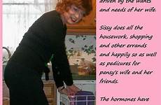 sissy feminized strict caption prissy reversal husbands captions feminizing housework sissies housewives transgender