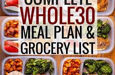 meal list grocery whole30 week planning complete plan guide allyscooking