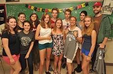 german students teens american life experience school high group woods exchange