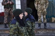 russian twins fighting rebels katya army anya sisters ukraine twin mariupol southern base near front pro frontline together eased recent