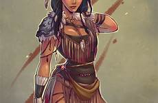 female character deviantart concept fantasy native american warrior characters wild girl woman rpg drawing saved visit women indian outfit choose