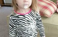 toddler tiny paint her baby mess blames sibling spilling girl two carpet living room