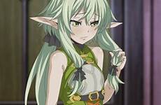 goblin slayer elf archer elfa elves animoe priestess demonio fantasía femeninos
