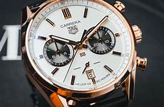 heuer tag carrera jack chronograph limited edition gold unveils birthday ablogtowatch 42mm