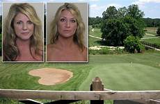 golf women course strippers golfers breasts public flashed their