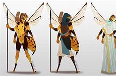 mantis white character deviantart human insect hybrid neith concept fantasy alien monster shattered al bees blade creatures monsters arabian nights