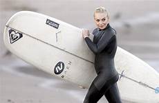 lohan lindsay surfing wetsuit gotceleb