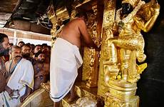 sabarimala kerala rituals hindu protests priest entering shrine purification clashes hinduism menstruating calls tantri brahmin hindustantimes livemint