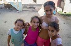 trinidad cuba girls people four ozoutback culture colonial preserved town
