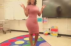 teacher sexiest alive grade fourth her atlanta brown called over dubbed schools attire online twitter now tight skin herself paraprofessional
