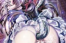 hentai tentacle invasion anal inside sex monster fucked creampie parasite body cum girl drop panties through pussy penis creature way