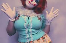 clown female cute circus makeup poses clowning around clowns halloween saved