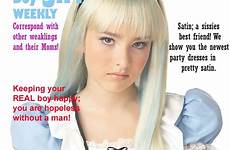 sissy feminized magazines gurls bimbos jenni