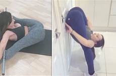 yoga hot flexibility girl