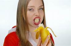banana enjoying
