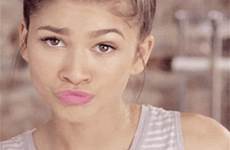 gif zendaya face gifs coleman animated hot down giphy when country find stunning goals give