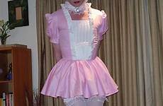 crossdresser dresses maids prissy satin feminized girly slime crossdress transgender fru