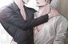 anime guys handsome back gay manga manhwa cute school drawings couples baieti