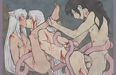naraku sex inuyasha while gay kissing kiss forced yaoi bondage deletion flag options edit rape male respond tentacle ears