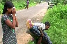 dead body wife his indian man daughter carries carrying bbc odisha ambulance refused chit transport provide hospital clean gets which