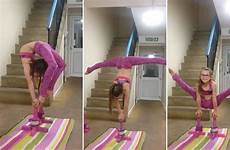 contortionist routine gymnast
