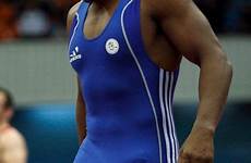 bulge wrestler wrestlers singlet lycra bulges athlete athletic