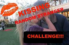 kissing challenge strangers