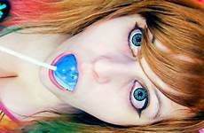 mouth jawbreaker asmr licking lollipop candy sounds wet eating food