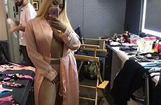 minaj nicki ariana grande side instagram lingerie music sexy ass shesfreaky wearing naked tits her fans cleavage dressing gown things