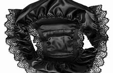 frilly sissy underwear full knicker satin panties lace bikini size