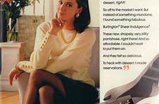 pantyhose tights hosiery burlington advertisements flashbak 1989 indulgence legwear clickamericana
