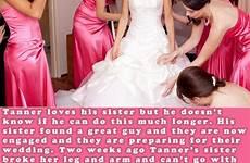 forced captions wedding sister into feminized tg feminization boys prom dress caption husband transgender femininity bridal wear petticoated choose board