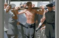 jesus execution gay blanchard christ cross passion his painting vision doug love douglas paintings beaten nailed