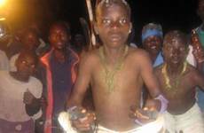 circumcision kenyan hiding fearing ceremonies caption