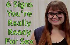sex ready signs