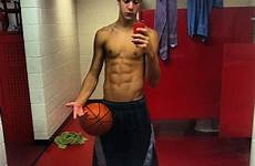 basketball abs selfie jock pack balls twink guys jocks muscle