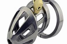 cage cock penis chastity male steel lock metal device sex toys men rings bdsm stainless
