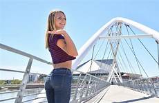 gabbie carter girl wallpaper bridge blonde girls face comments modelsgonemild ftv posing hi big wallpapers reddit