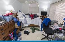 messy bedroom boys teenage boy clothes cluttered stock sports apartment preview