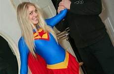 nicole neal superheroines supergirl superheroine power girl sexy visit superman dress added