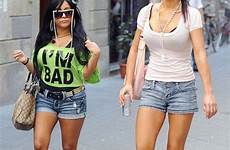snooki shore jersey jwoww outfits snookie bad style nicole jenni florence polizzi streets boots her article want dailymail go italian