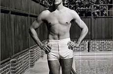 vintage beefcake men hollywood stars hot summer beauty man retro beach posing poolboys sexy swim pool