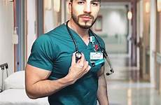 male doctor scrubs nurse men hot dr yazan medical man uniform guapo guys choose board instagram