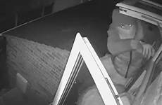 sleep creep masked burglars terrified captures cctv onto four basford