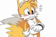tails miles prower sonic surprised deviantart fox he favourites blush characters fan fighting met when being blushed felt fast lady