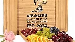 Wedding Gifts, Marriage Gift, Mr and Mrs Gifts, Wedding Presents for Newlyweds Couple, Bridal Shower Gifts for Bride and Groom Engagement Gifts for Couple Newlywed, Wedding Cheese Board