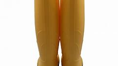 [Hot Item] Yellow Waterproof Rainboots Working Rubber Rain Boots Safety Gumboots in Guangzhou